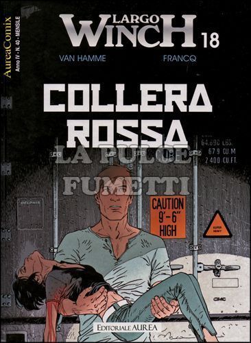 AUREACOMIX #    40 - LARGO WINCH 18: COLLERA ROSSA